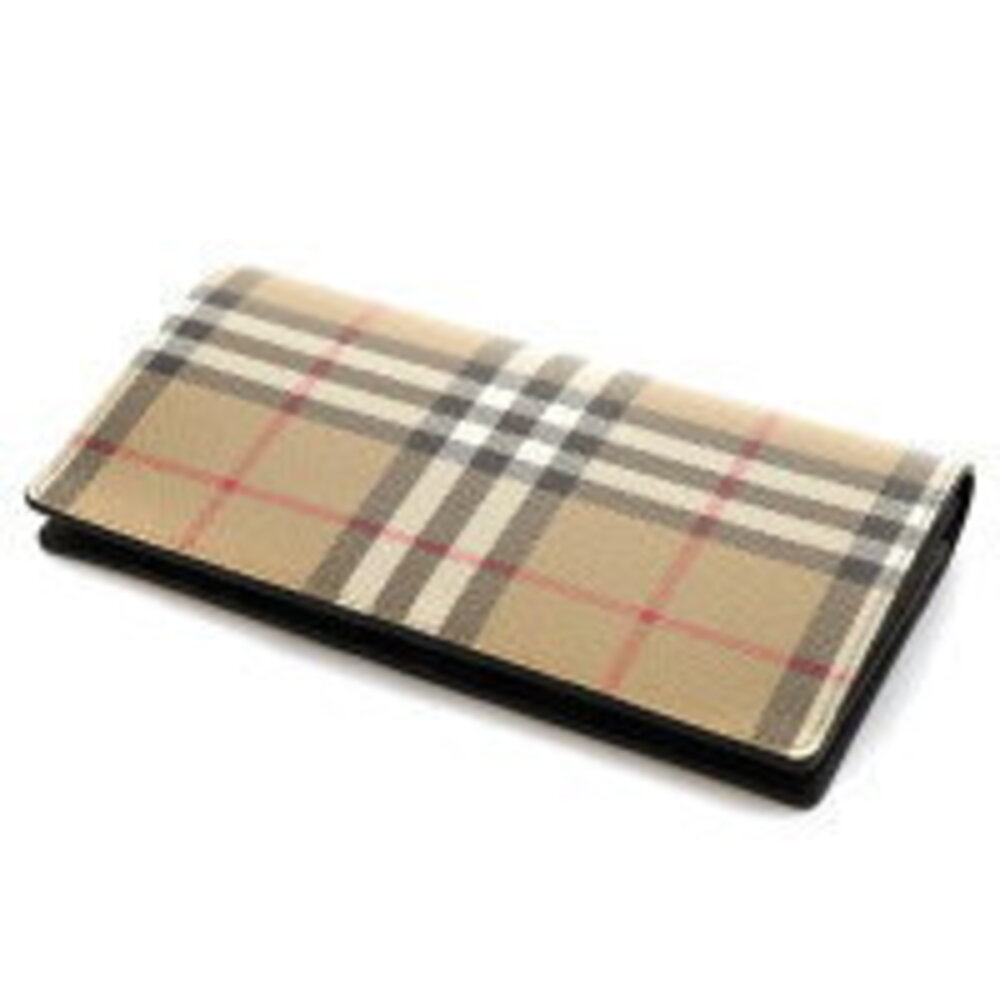 Burberry CC Check Bifold Black Beige Wallet - Picture 5 of 5